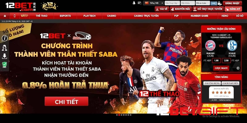12Bet và tổng quan những điều cần biết