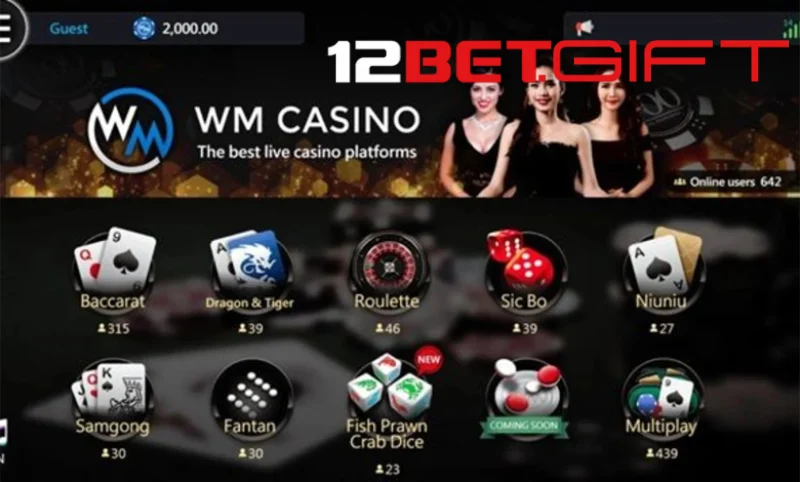 Đánh giá chi tiết về WM casino