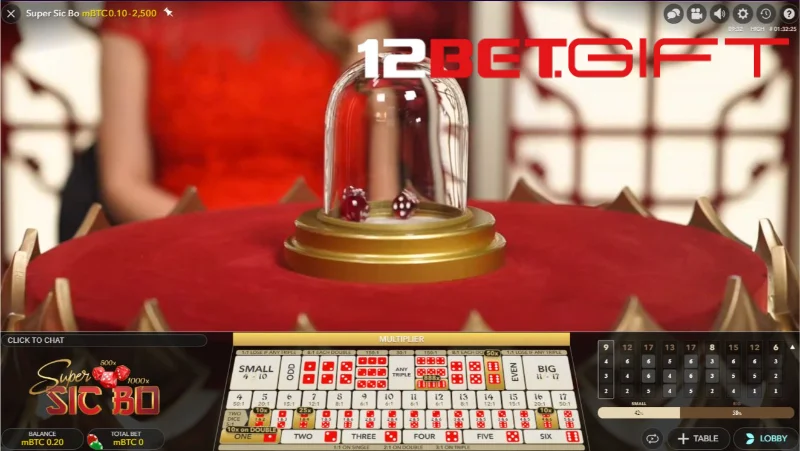 Xí ngầu trong tài xỉu 12Bet