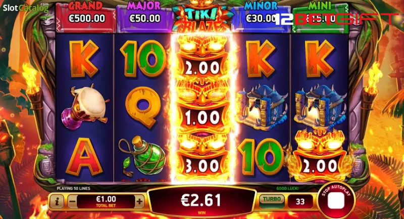 Biểu tượng chính trong Tiki Blaze